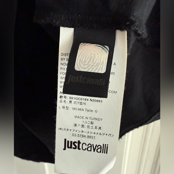 Just Cavalli men's studded tee - Picture 9 of 15